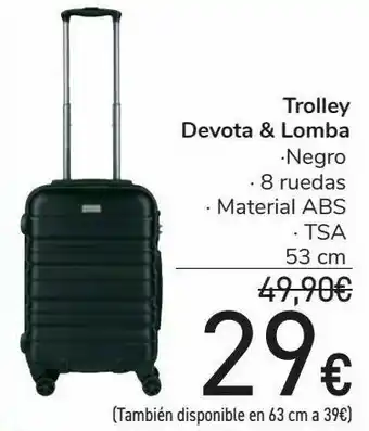 Carrefour Trolley devota & lomba oferta
