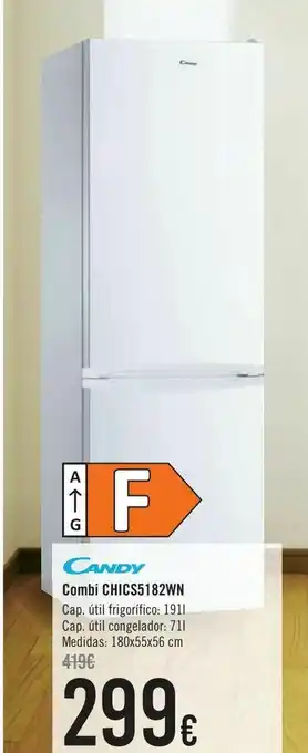 Carrefour Candy combi chics5182wn oferta