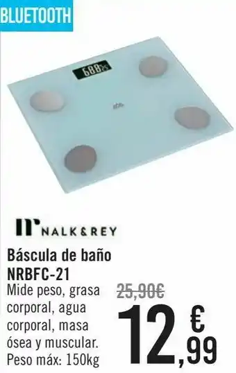 Carrefour Báscula de baño nrbfc-21 oferta