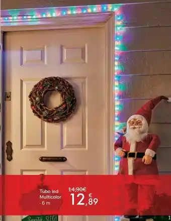 Carrefour Tubo led multicolor oferta
