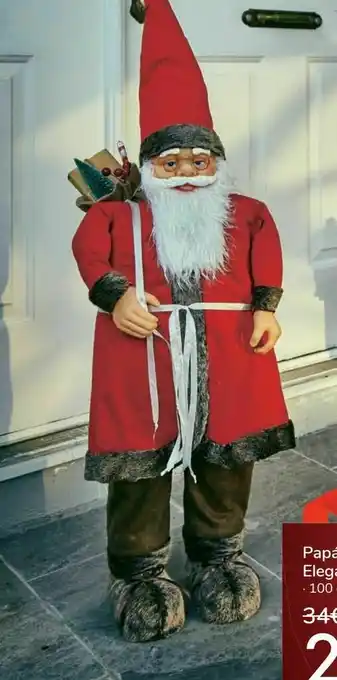 Carrefour Papá noel elegante oferta