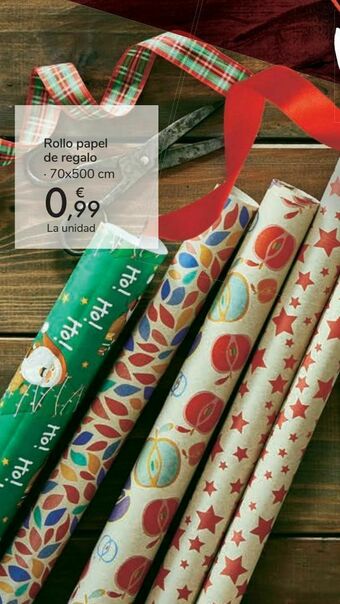 Carrefour Rollo papel de regalo oferta