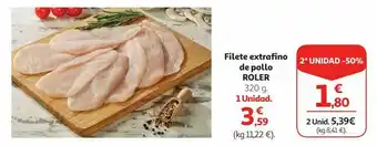 Alcampo Filete extrafino de pollo roler oferta
