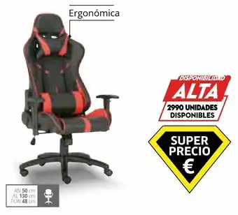 Conforama Silla de escritorio ergonómica oferta