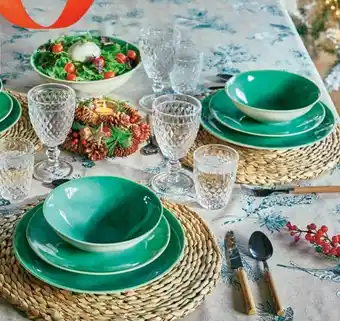 Munich Vajilla de loza mafra verde oferta