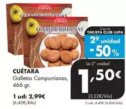 Supermercados MAS Font vella - agua mineral oferta