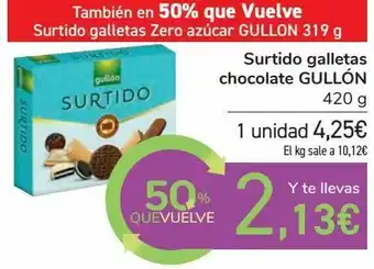 Font Vella Surtido galletas chocolate gullón oferta