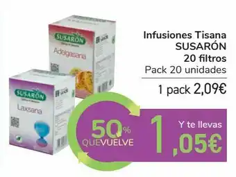 Font Vella Infusiones tisana susarón oferta