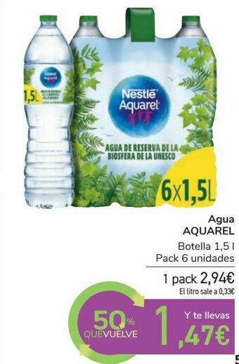 Font Vella Agua aquarel oferta