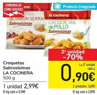 Font Vella Croquetas sabrosísimas la cocinera oferta