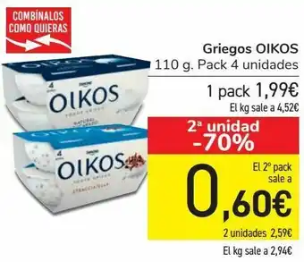 Font Vella Griegos oikos oferta