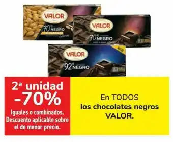 Font Vella En todos los chocolates negros valor oferta