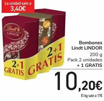 Font Vella Bombones lindt lindor oferta