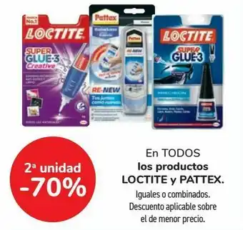 Font Vella En todos los productos loctite y pattex oferta