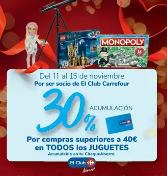 Font Vella Por compras superiores a 40€ en todos los juguetes oferta