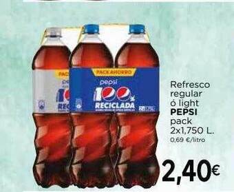 Supermercados Piedra Refresco Regular O Light Pepsi oferta