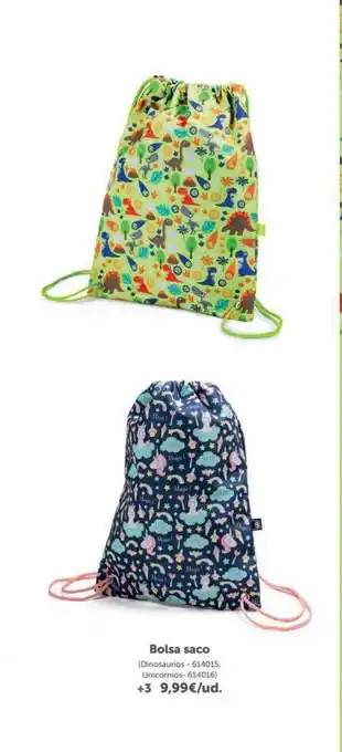 EurekaKids Bolsa Saco oferta
