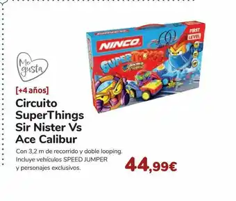 Circuito Superthings Sir Nister Vs Ace Calibur