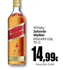 Unide Market JOHNNIE WALKER Whisky etiqueta roja oferta