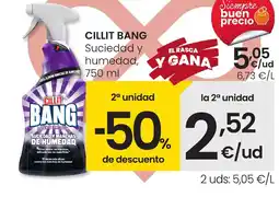 Eroski CILLIT BANG Suciedad y humedad oferta