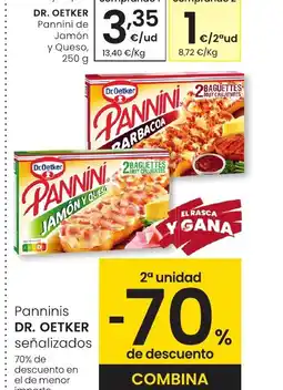 Eroski DR OETKER Panninis senalizados oferta
