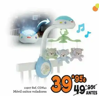 Móvil ositos mattel