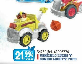 Chicco Vehículo luces y sonido mighty pups oferta