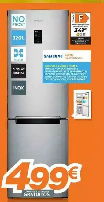 Pascual Martí Samsung Combi Rb31her2csa oferta