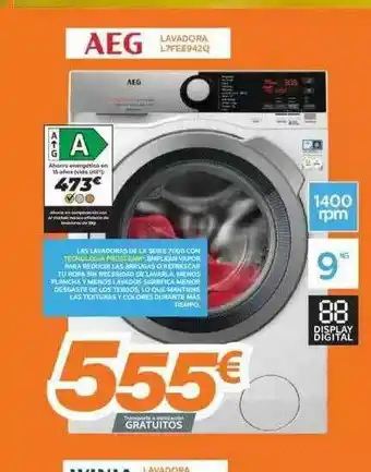 Pascual Martí Aeg Lavadora L7fee942q oferta