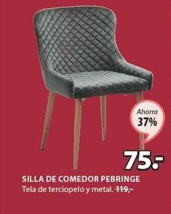 JYSK Silla De Comedor Pebringe oferta