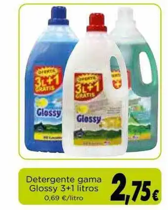 Proxi Detergente Gama Glossy 3+1 litros oferta