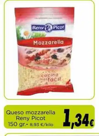 Proxi Queso Mozzarella Reny Picot 150gr oferta