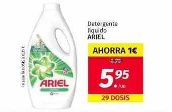 Maskom Supermercados Detergente Líquido Ariel oferta