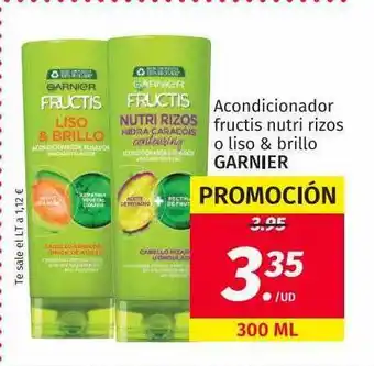 Maskom Supermercados Garnier Acondicionador Fructis Nutri Rizos O Liso & Brillo oferta