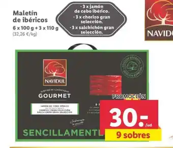 Lidl Maletín De ibéricos 6 x 100g oferta
