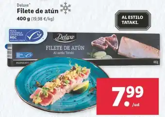 Lidl Deluxe Filete de atún 400g oferta
