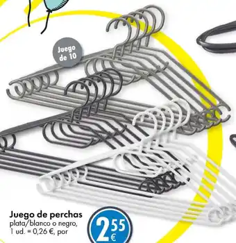 TEDi Juego de perchas oferta