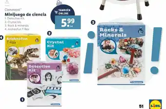 Lidl Juegos educativos clementoni oferta