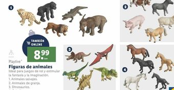 Lidl Animales de juguete playtive oferta