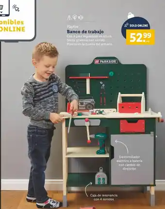 Lidl Juguetes de profesiones playtive oferta
