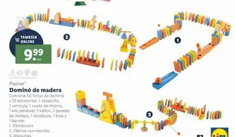 Lidl Dominó playtive oferta