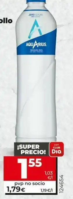 Dia Aquarius de naranja/ de limón zero oferta