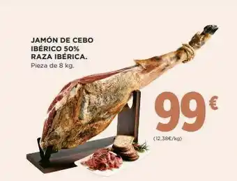 El Corte Inglés Jamón de cebo oferta