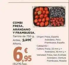 El Corte Inglés Arándanos oferta