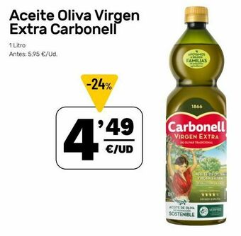 AhorraMas Aceite de oliva virgen extra carbonell oferta