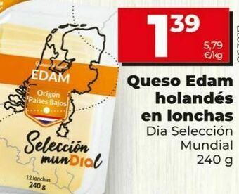 Dia Queso edam dia oferta
