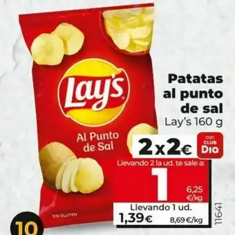 Dia Patatas lay´s oferta