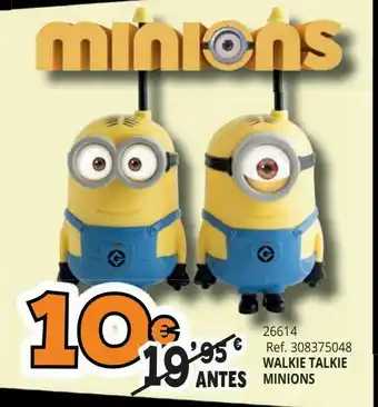 Walkie talkie minions