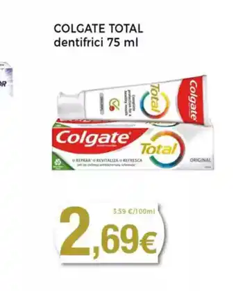 Keisy COLGATE TOTAL dentifrici oferta