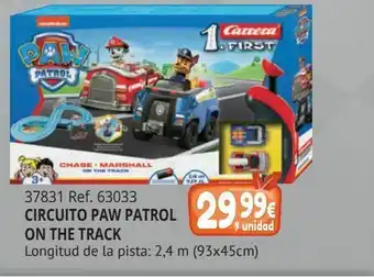 Disney Circuitos patrulla canina oferta